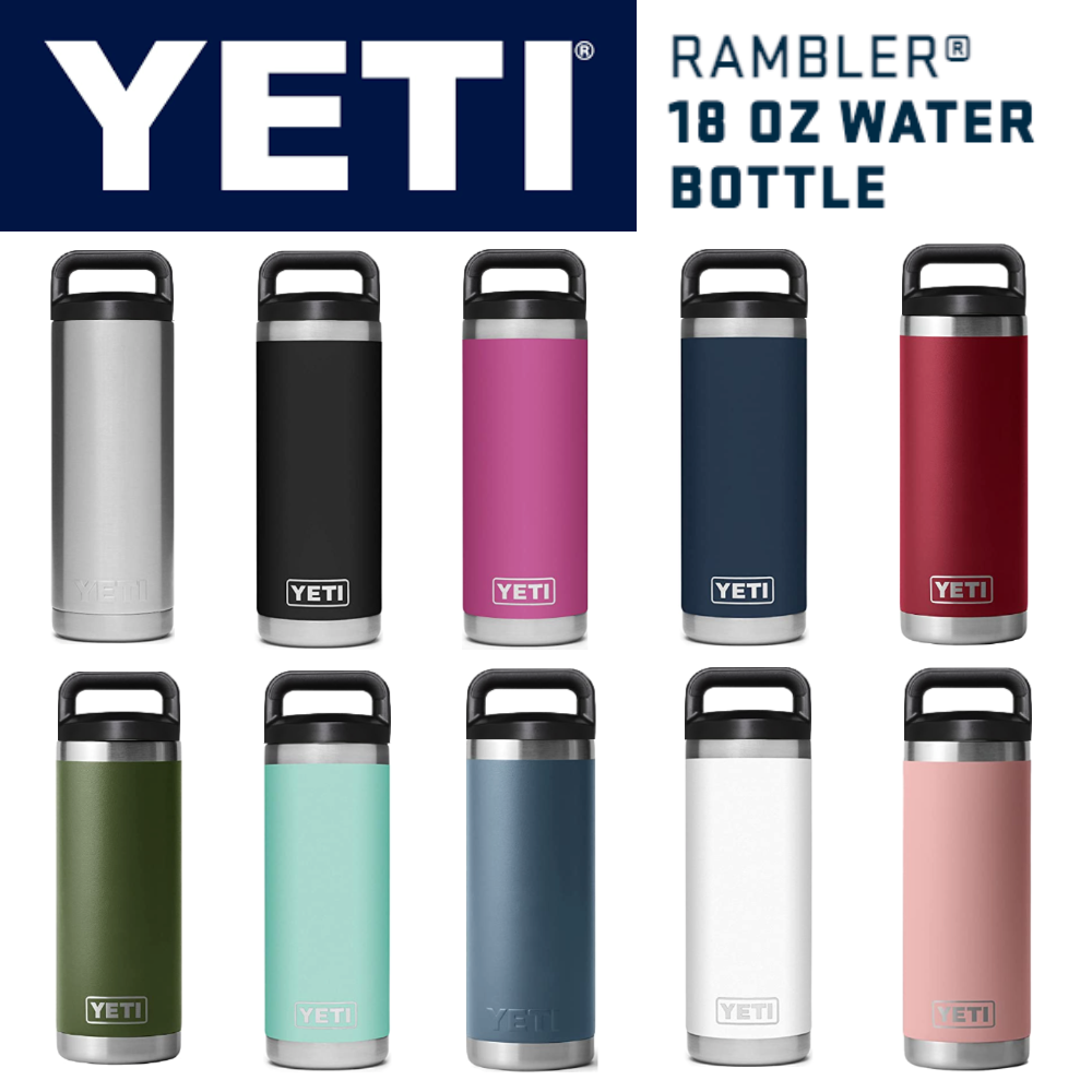 YETI RAMBLER® 18OZ STAINLESS STELL DOUBLE WALL WATER BOTTLE – URBAN