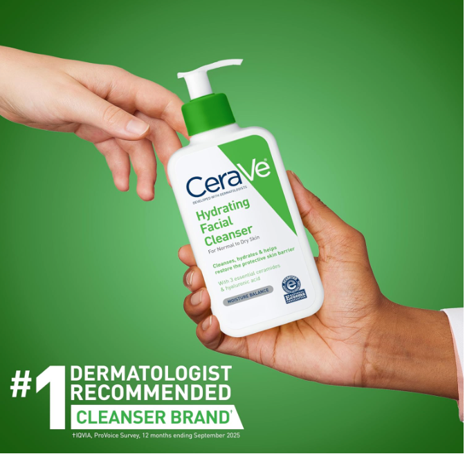 CeraVe Hydrating Facial Cleanser Value Size 19 oz (562 mL)