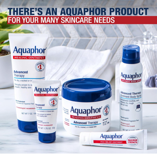 Aquaphor Advanced Therapy Healing Ointment 50g Value Size – Intensive Skin Repair