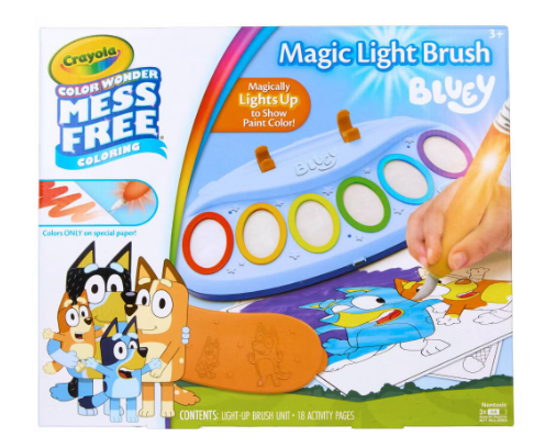 Crayola Color Wonder Magic Light Brush - Mess Free Painting Station for Kids