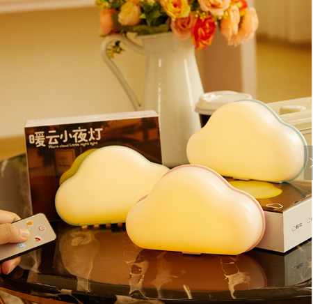 Warm Cloud Night Light (portable & rechargeable)