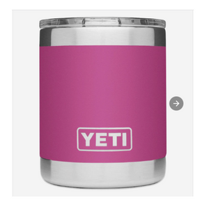 YETI Rambler 10oz Lowball, Vacuum Insulated, Stainless Steel with Standard Lid