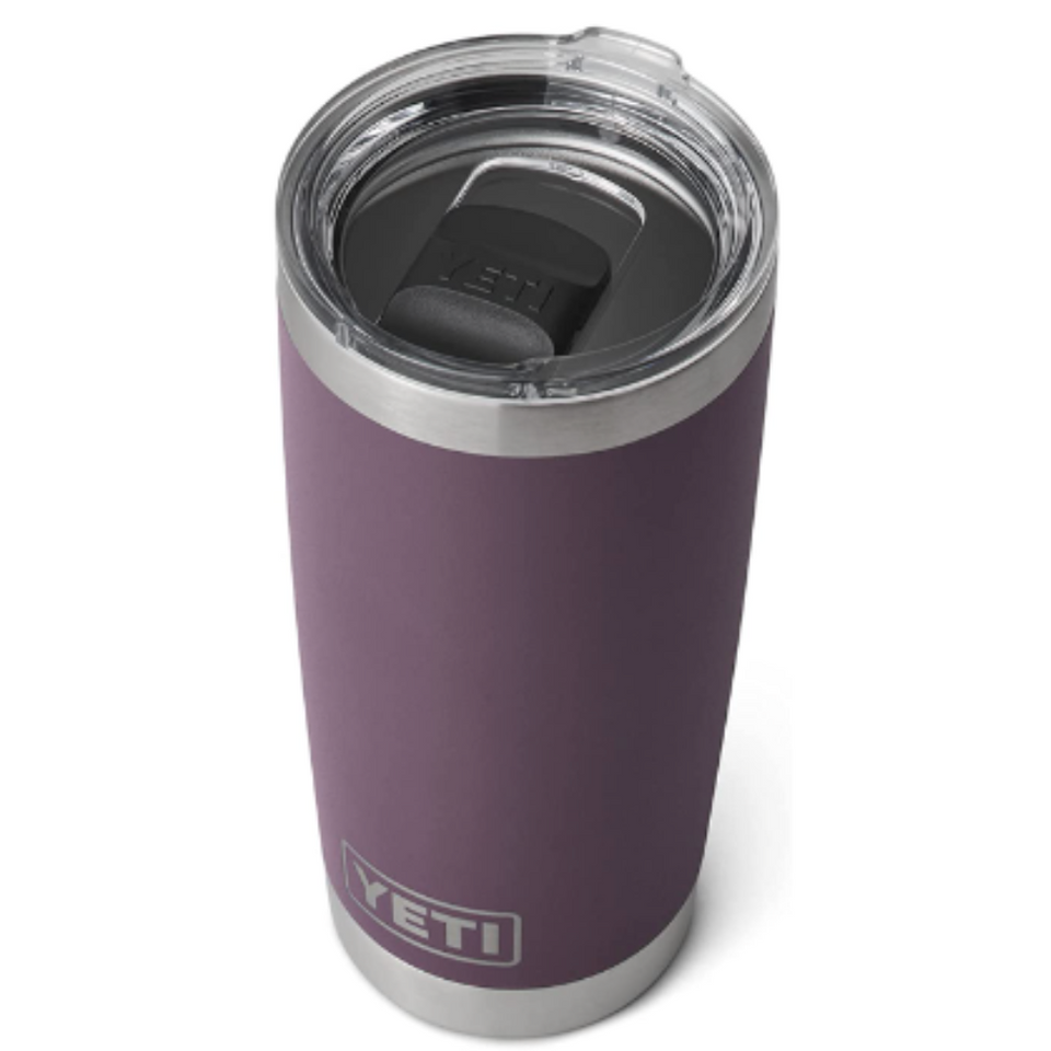 YETI RAMBLER 20OZ TUMBLER , VACUUM INSULATED, STAINLESS STEEL WITH MAGSLIDER LID
