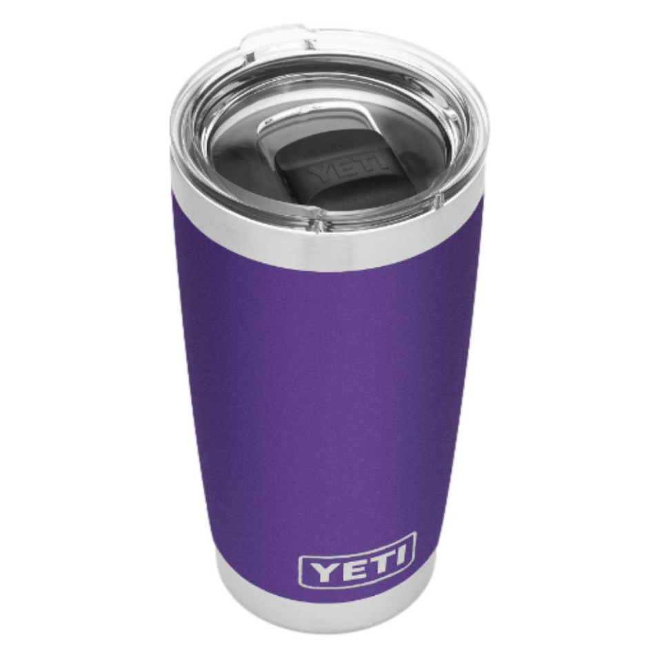 YETI RAMBLER 20OZ TUMBLER , VACUUM INSULATED, STAINLESS STEEL WITH MAGSLIDER LID